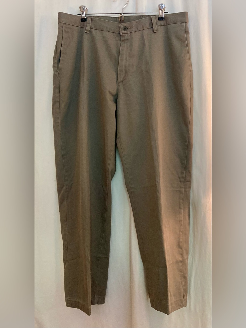 Lee Men's Dark Tan Chino Pants Size 36 x 29